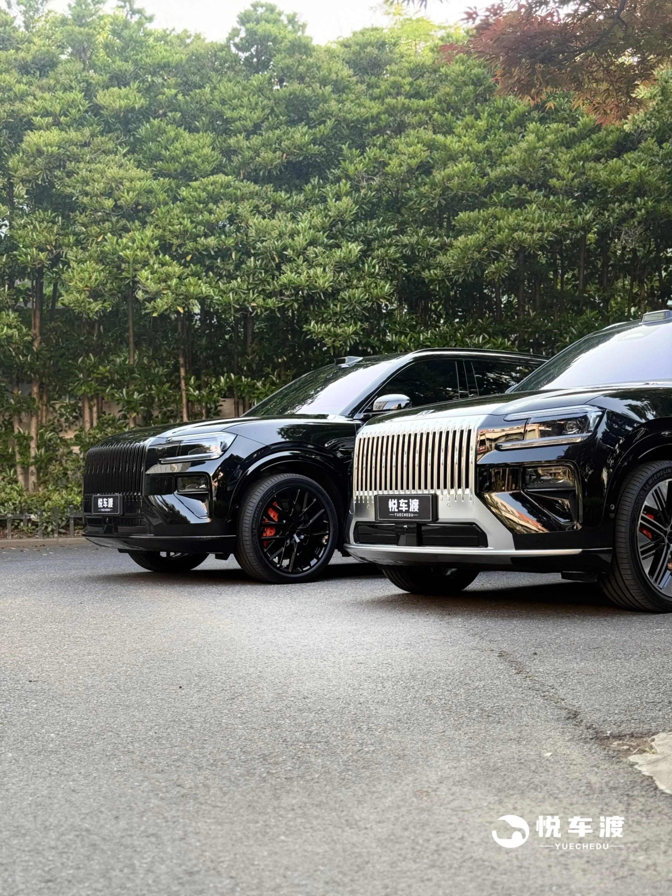 上海极氪极氪8X老客户极氪8x三件套升级施工实拍图片3,悦车渡专业汽车改装升级,官方质保正品溯源
